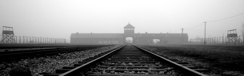 Main Gate of Auschwitz II Birkenau